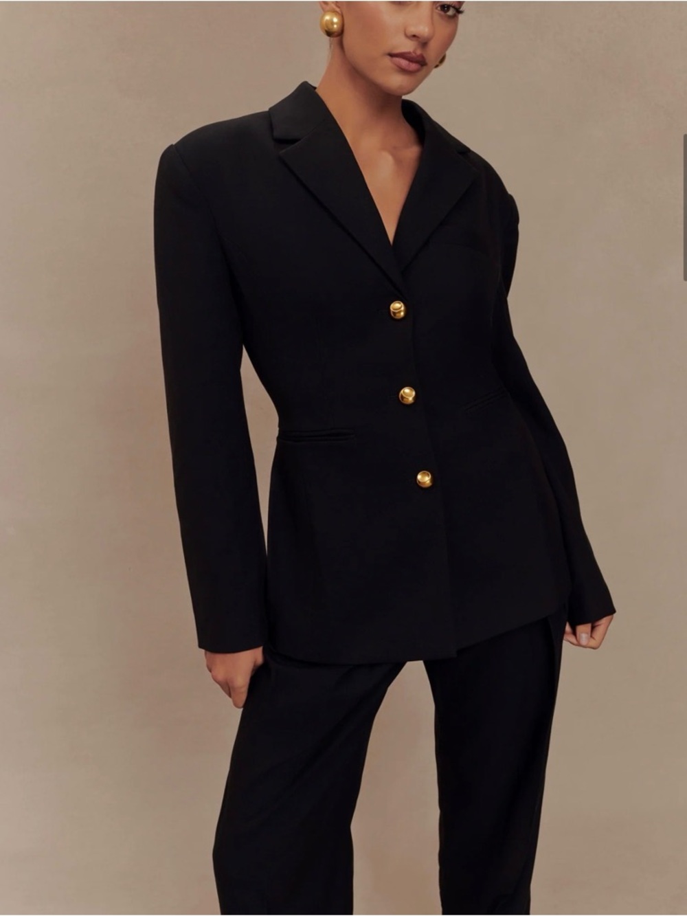 Meshki Bellamy Black Blazer